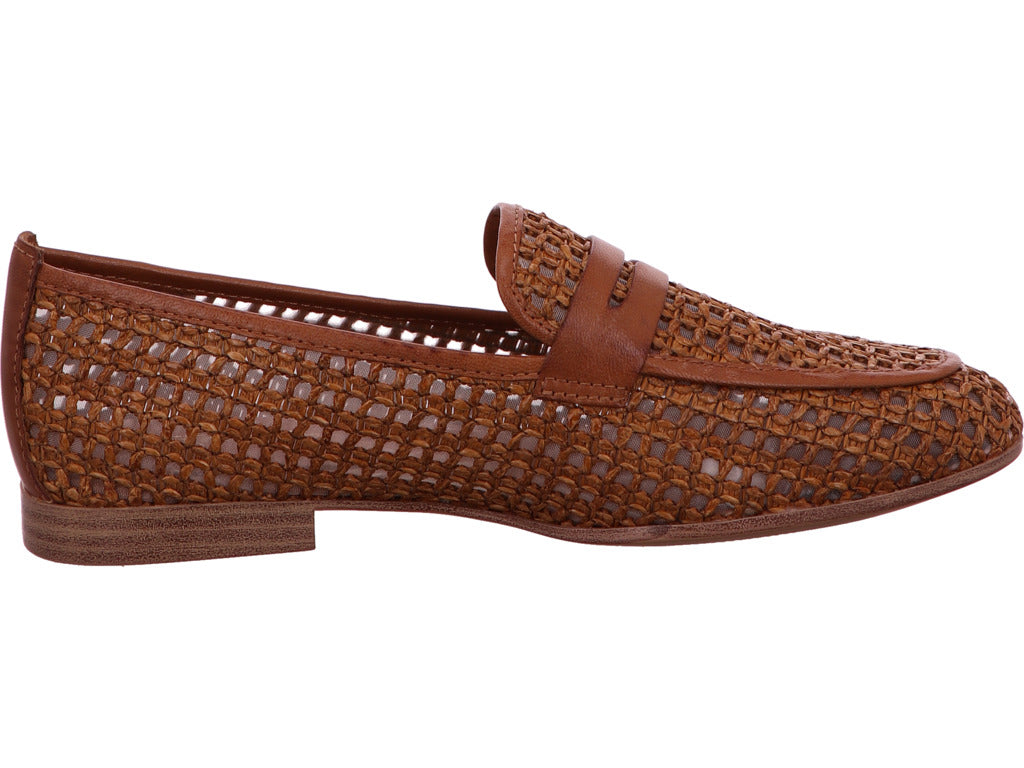 Tamaris Damen Slipper in hellbraun