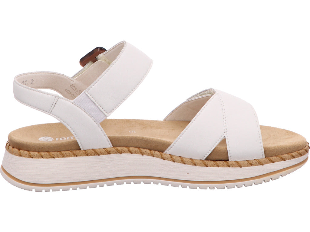 Remonte Damen Sandalette in weiß