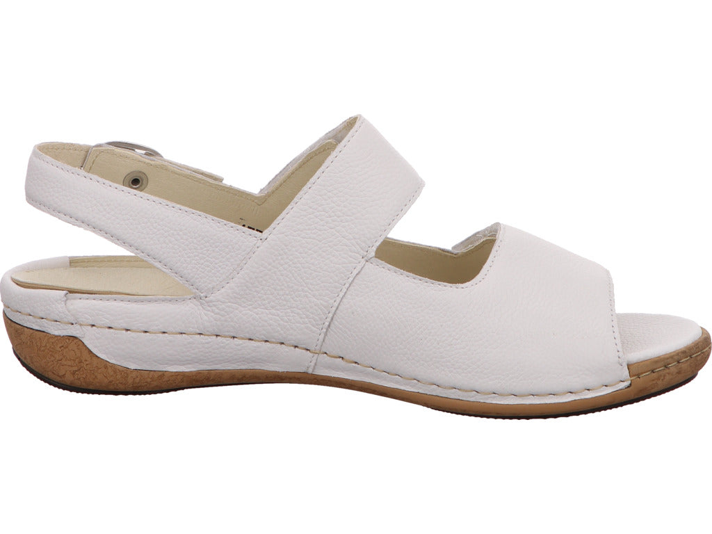 Waldläufer Damen Sandalette Heliett in weiß