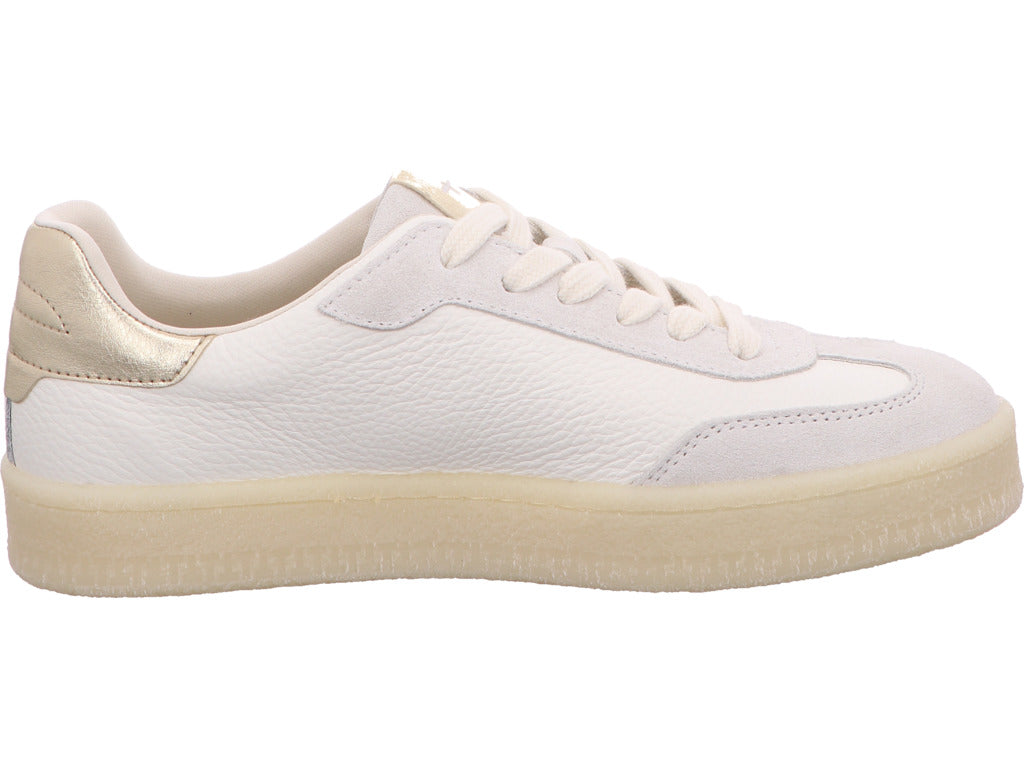 Tamaris Damen Sneaker in weiß-bunt-kombiniert