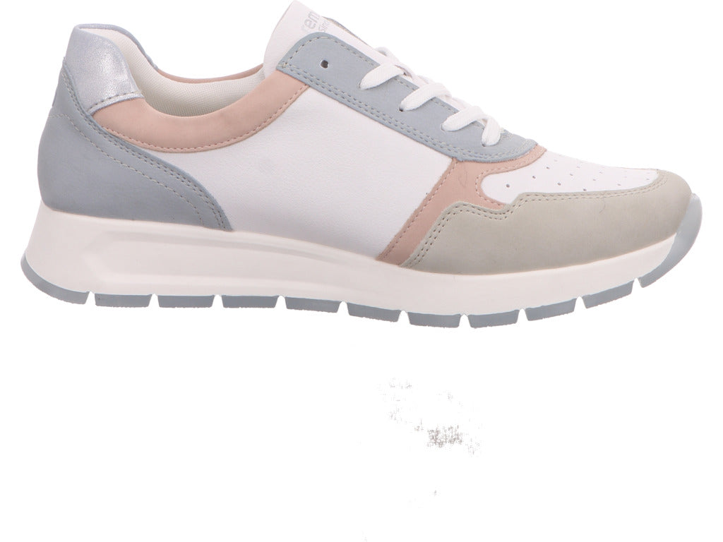 Remonte Damen Sneaker in weiß-bunt-kombiniert