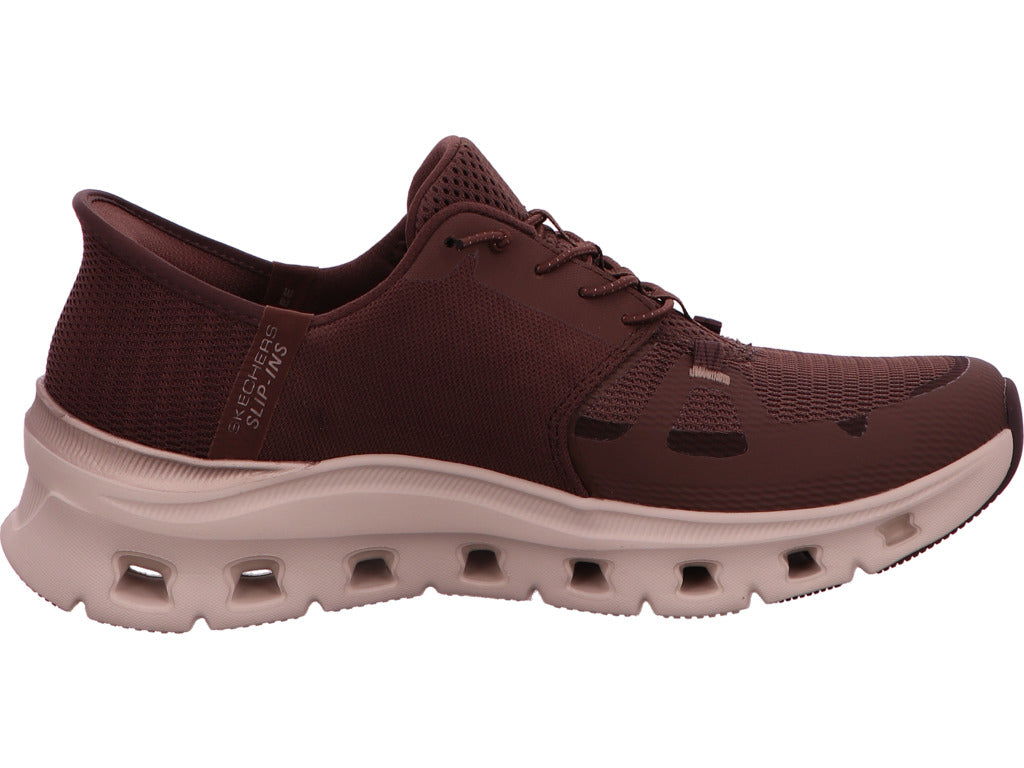Skechers Damen Sneaker Glide-Step Pro-Radiant in dunkelbraun