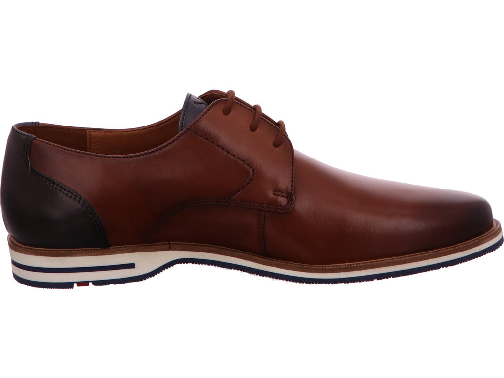 Lloyd Herren Halbschuh in braun-bunt-kombiniert