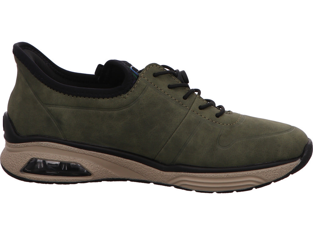 Rieker Damen Sneaker in grün-bunt-kombiniert