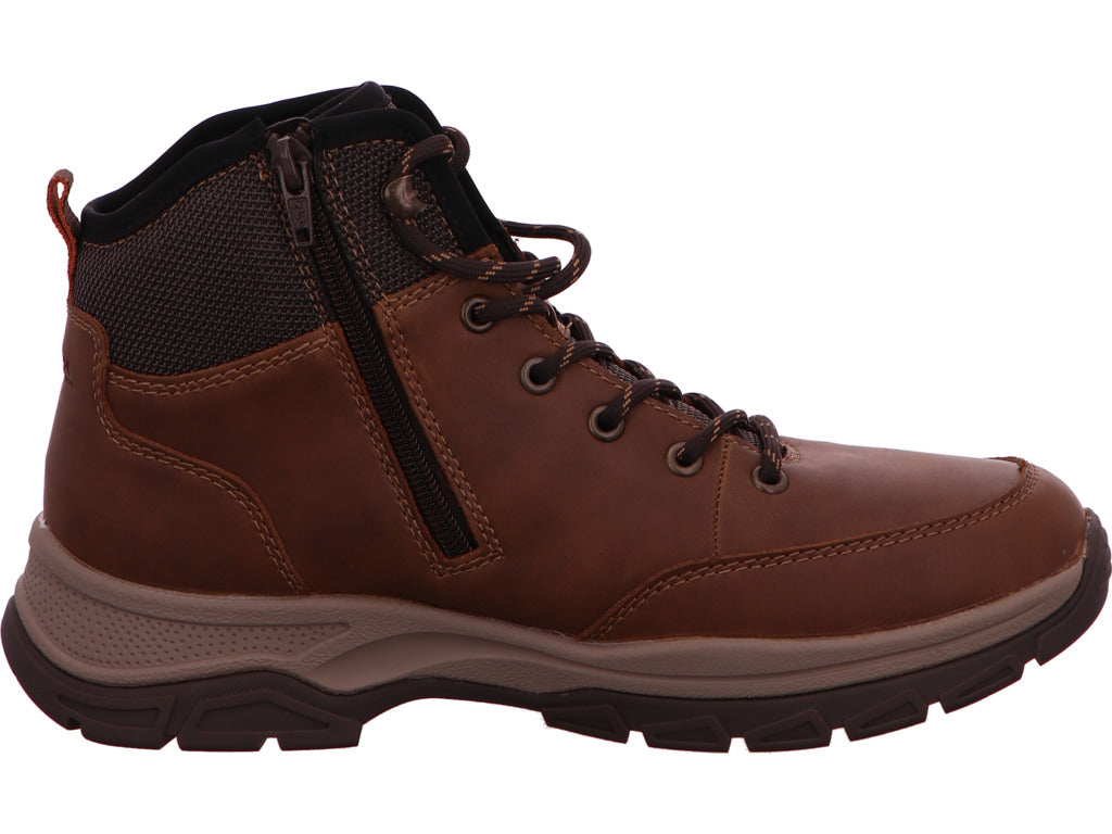 Rieker Herren Stiefel in braun-bunt-kombiniert