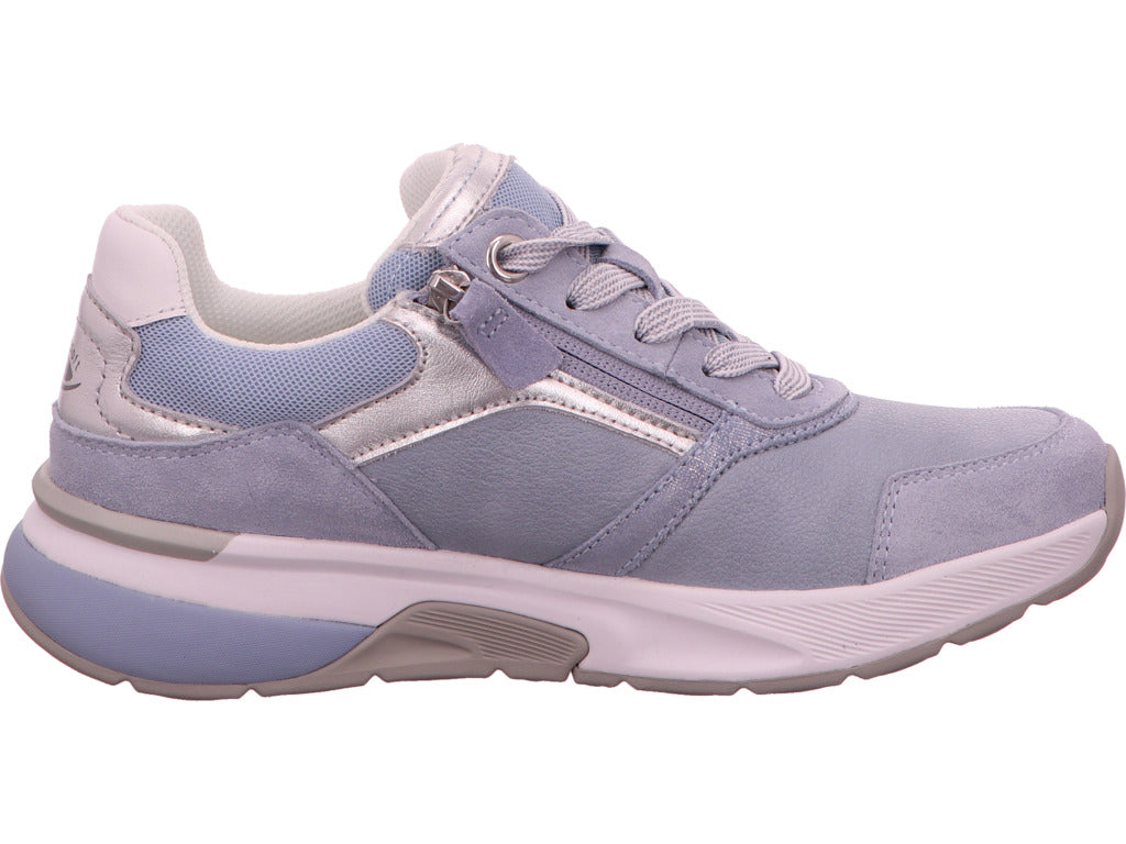 Gabor Comfort Damen Sneaker in blau-bunt-kombiniert