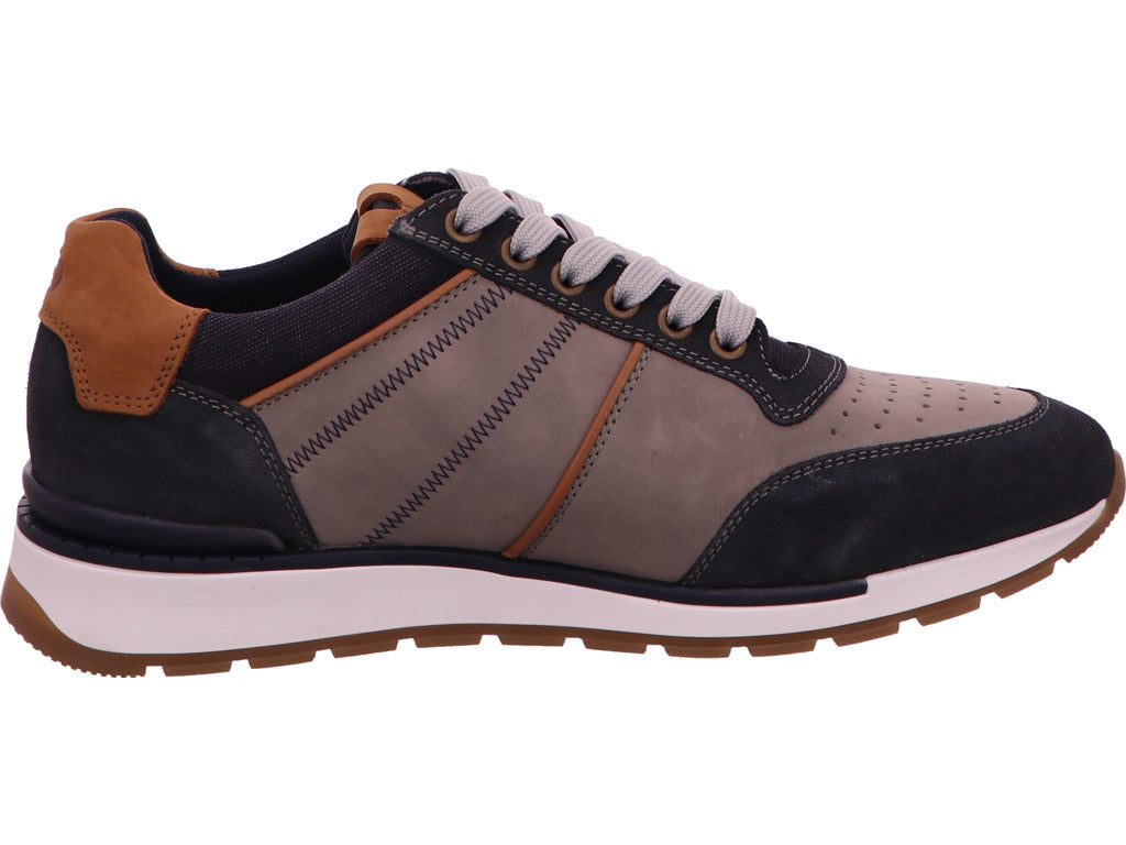 Bullboxer Herren Sneaker in blau-bunt-kombiniert