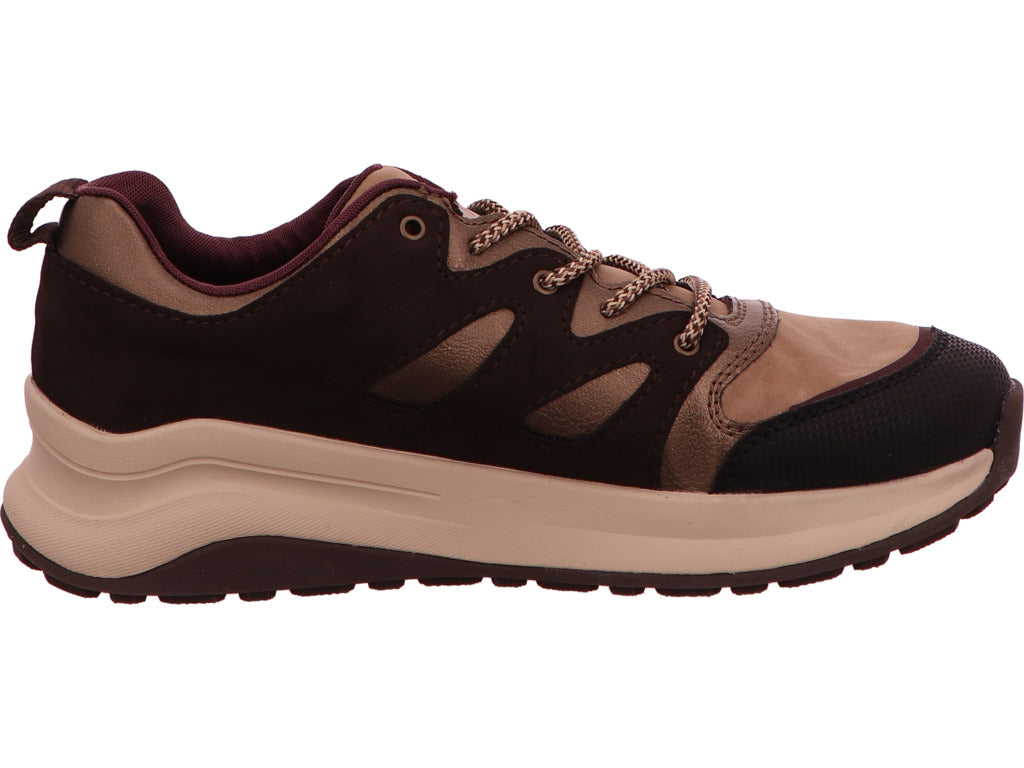 Rieker Damen Sneaker in schwarz-bunt-kombiniert