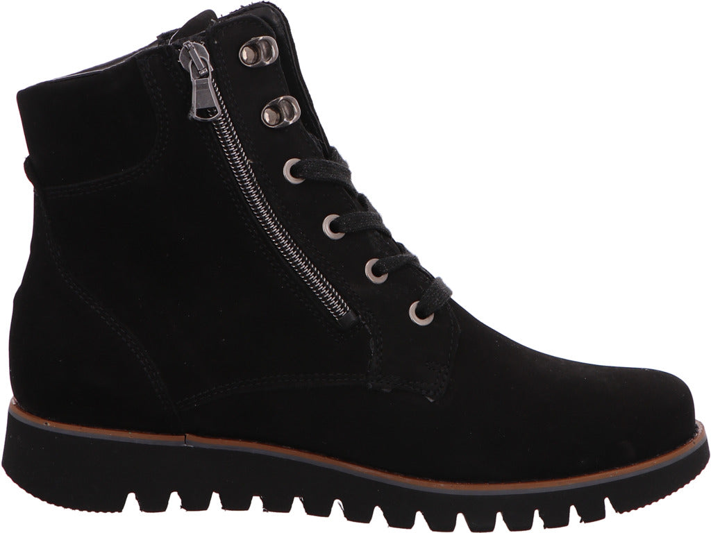 Waldläufer Damen Stiefel in schwarz