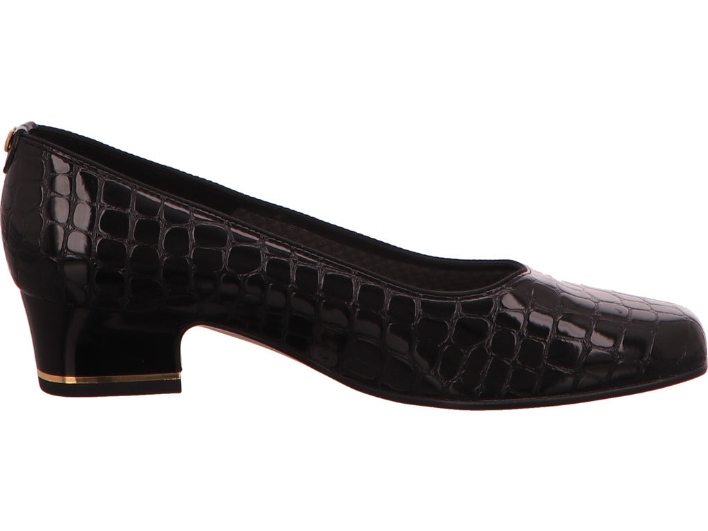 Ara Damen Slipper in schwarz