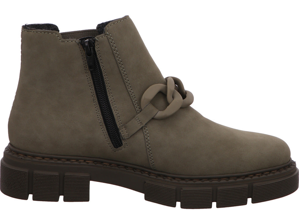 Rieker Damen Stiefel in grün