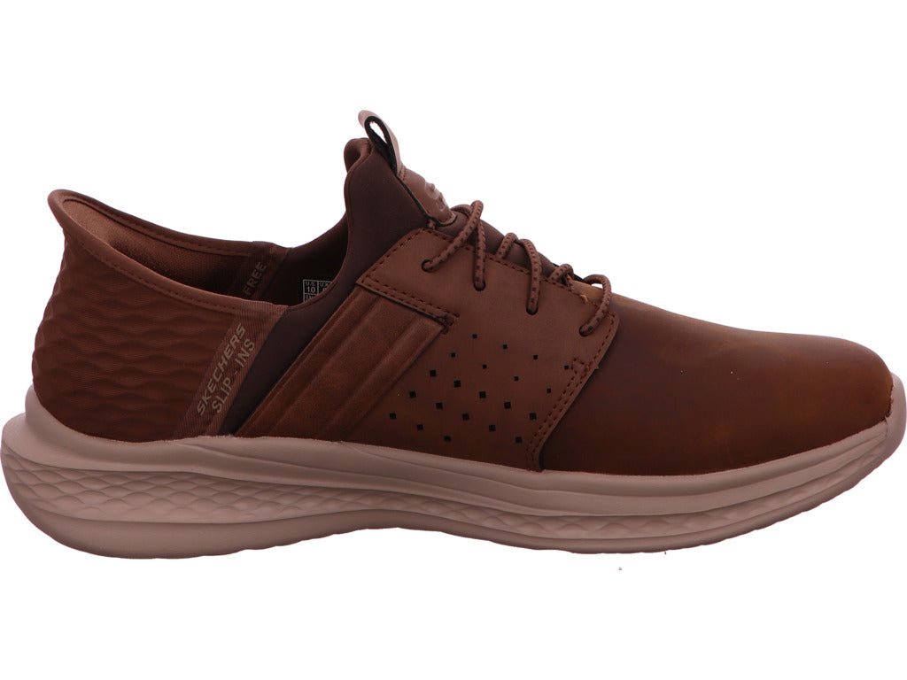 Skechers Herren Slipper Slade Zachary in hellbraun