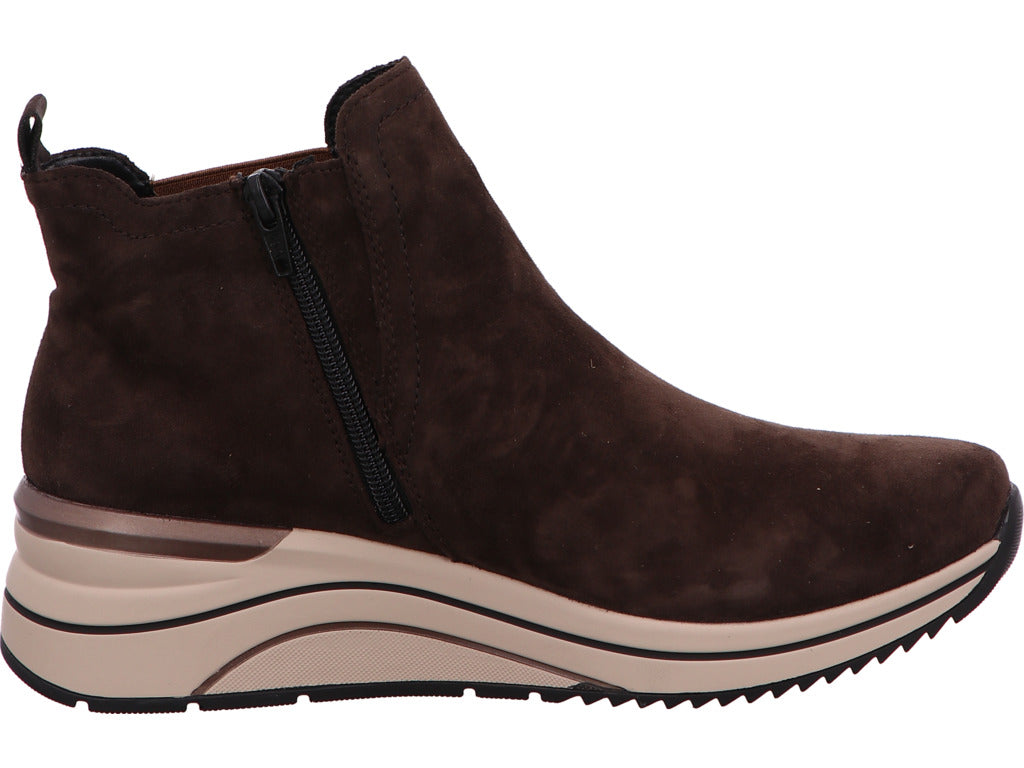 Remonte Damen Stiefel in braun-bunt-kombiniert