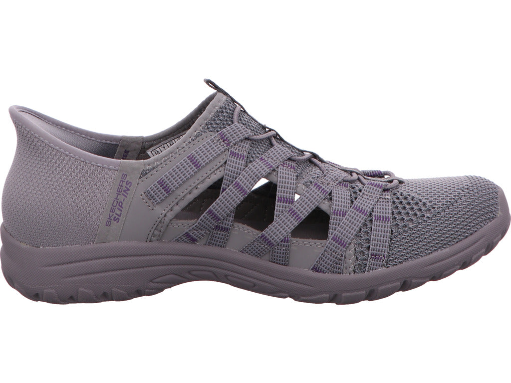 Skechers Damen Sneaker Slip In - Ins Rf: Reggae Fest 2.0 in grau