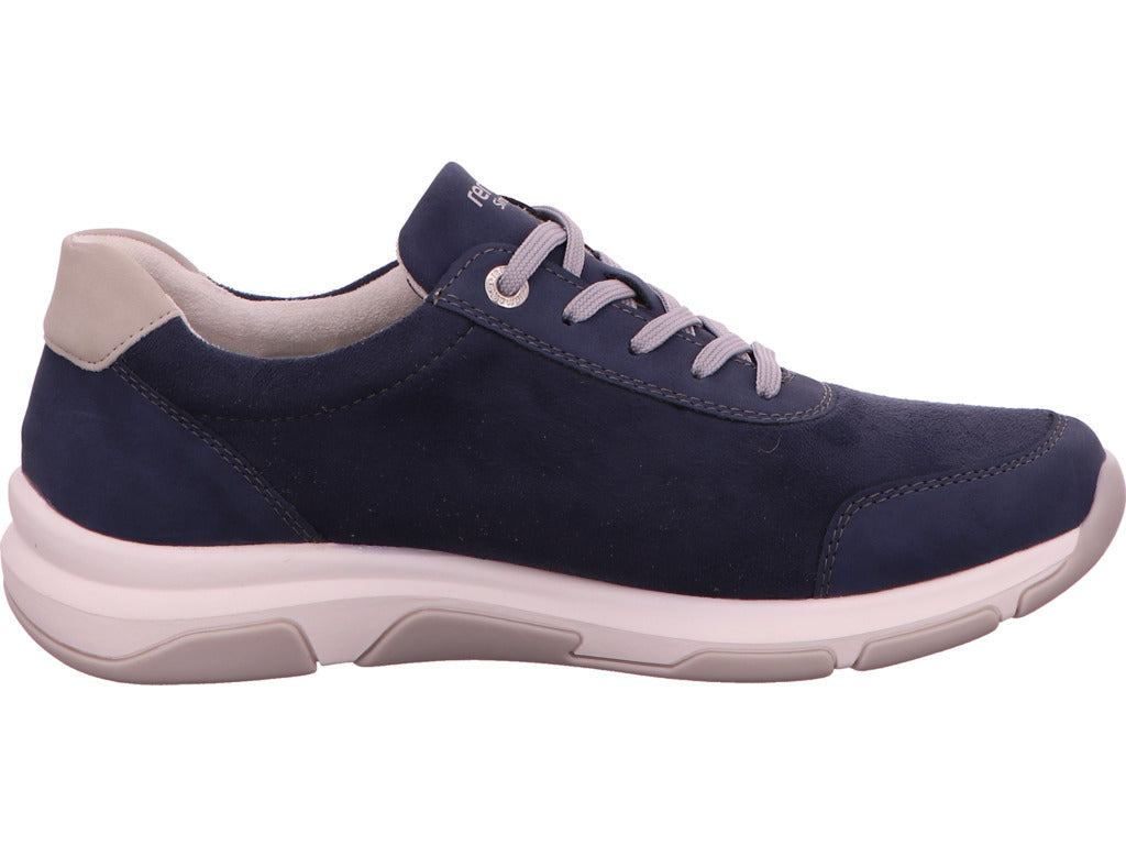 Remonte Damen Sneaker in blau-bunt-kombiniert