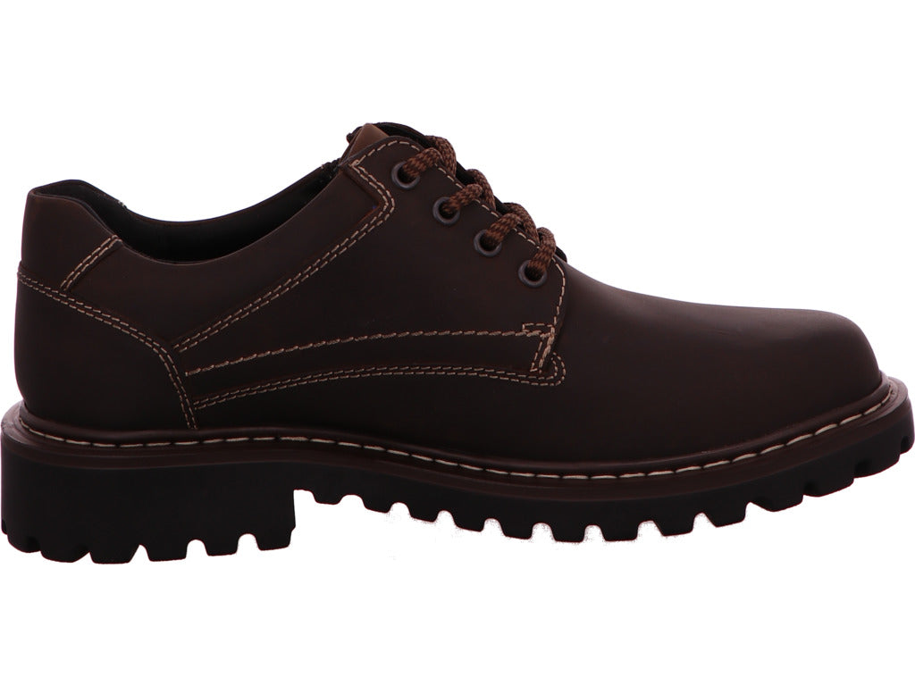 Josef Seibel Herren Halbschuh Chance 45 in dunkelbraun