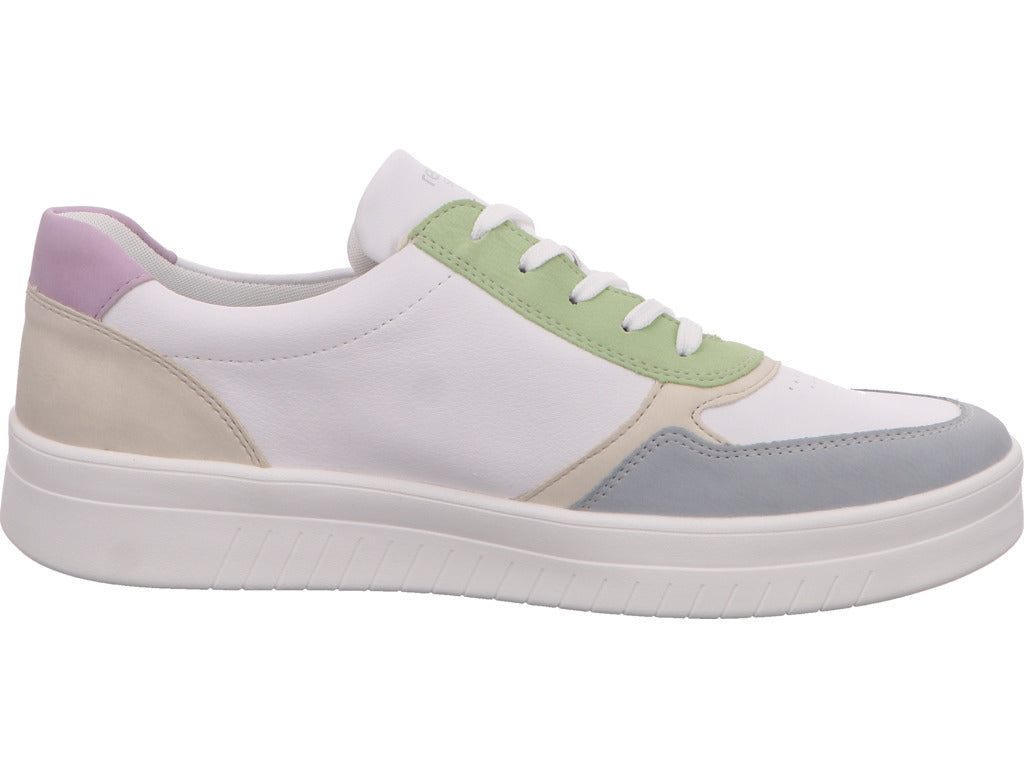 Remonte Damen Sneaker in weiß-bunt-kombiniert