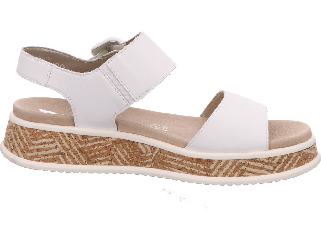 Rieker Damen Sandalette Revolution in weiß