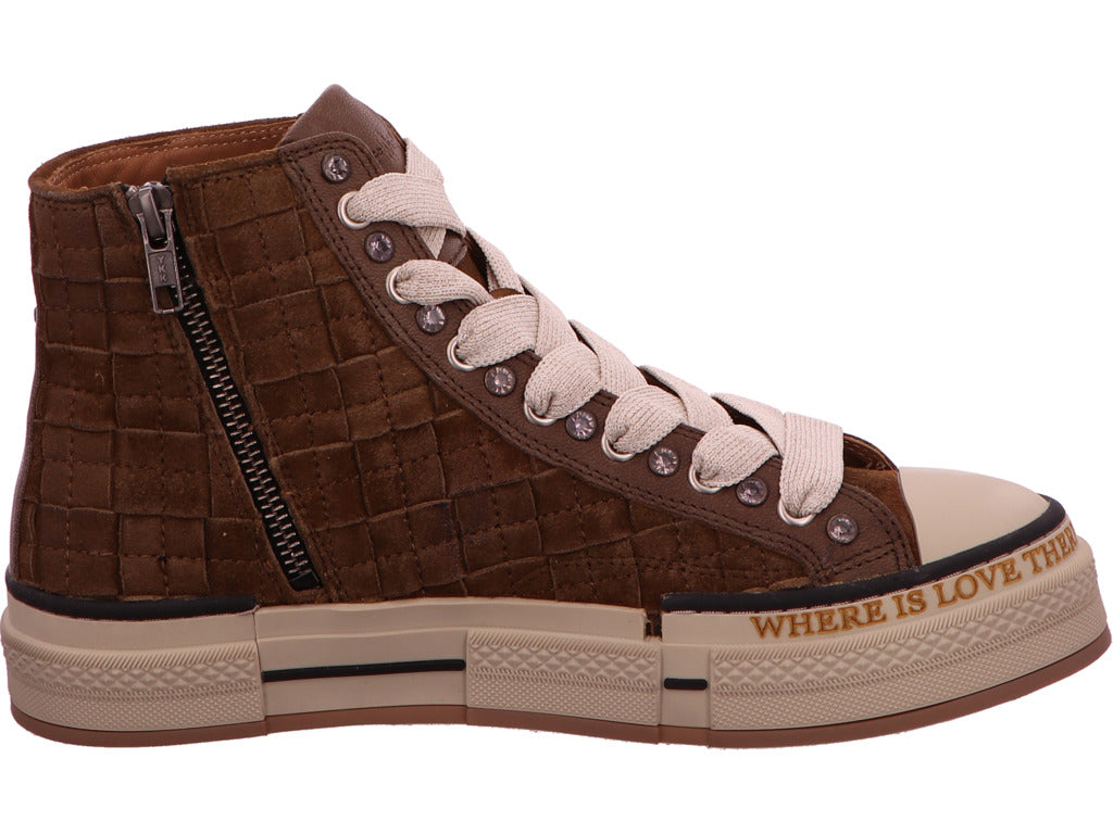 Rebecca White Damen Stiefel in dunkelbraun