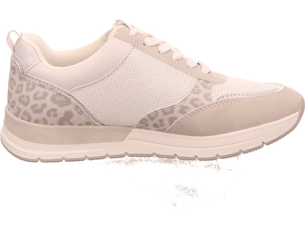 Tamaris Damen Sneaker in silber-kombiniert
