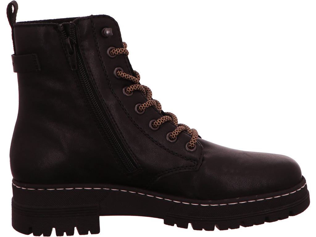 Rieker dameslaarzen in zwart