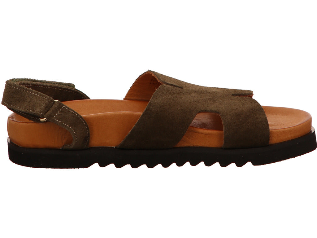 Meyla Damen Pantolette Larma in oliv