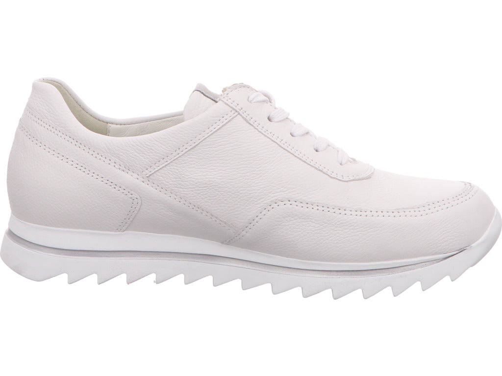 Waldläufer Damen Schnürschuh Haiba in weiß
