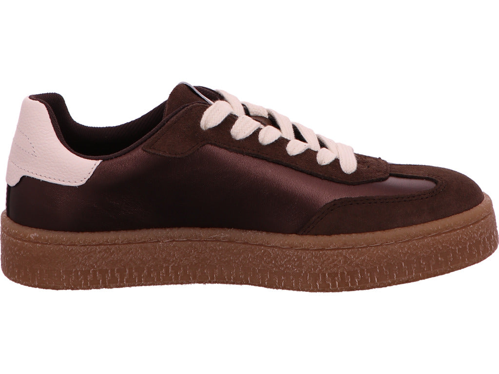 Tamaris Damen Sneaker in braun-bunt-kombiniert