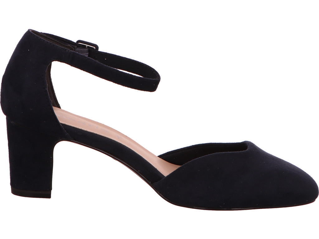 Tamaris damesschoenen in donkerblauw