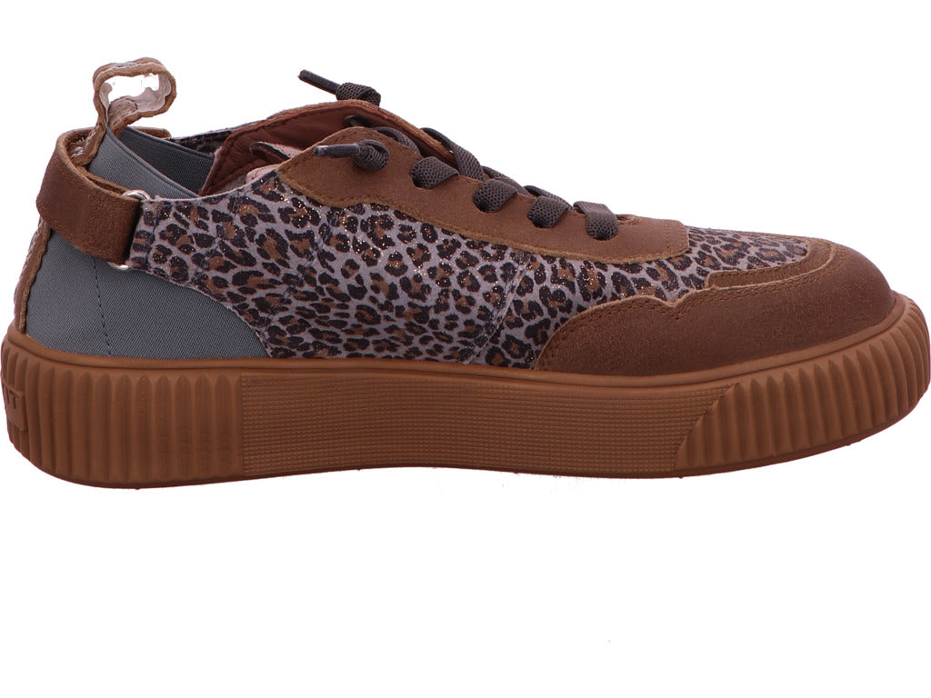 Crickit Damen Sneaker Maura in braun-bunt-kombiniert