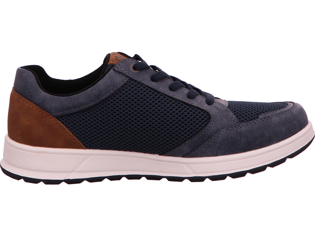 Bugatti Herren Sneaker in blau-bunt-kombiniert