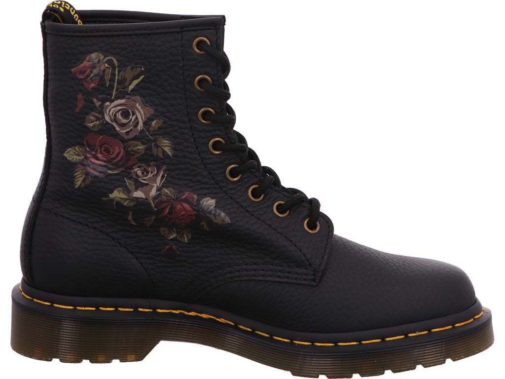 Dr. Martens Damen Stiefel 1460 in schwarz-kombiniert