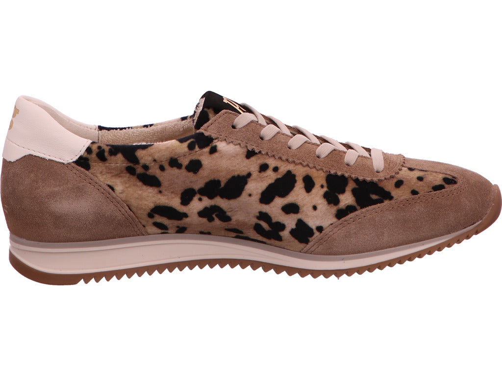 Paul Green Damen Sneaker in beige-bunt-kombiniert
