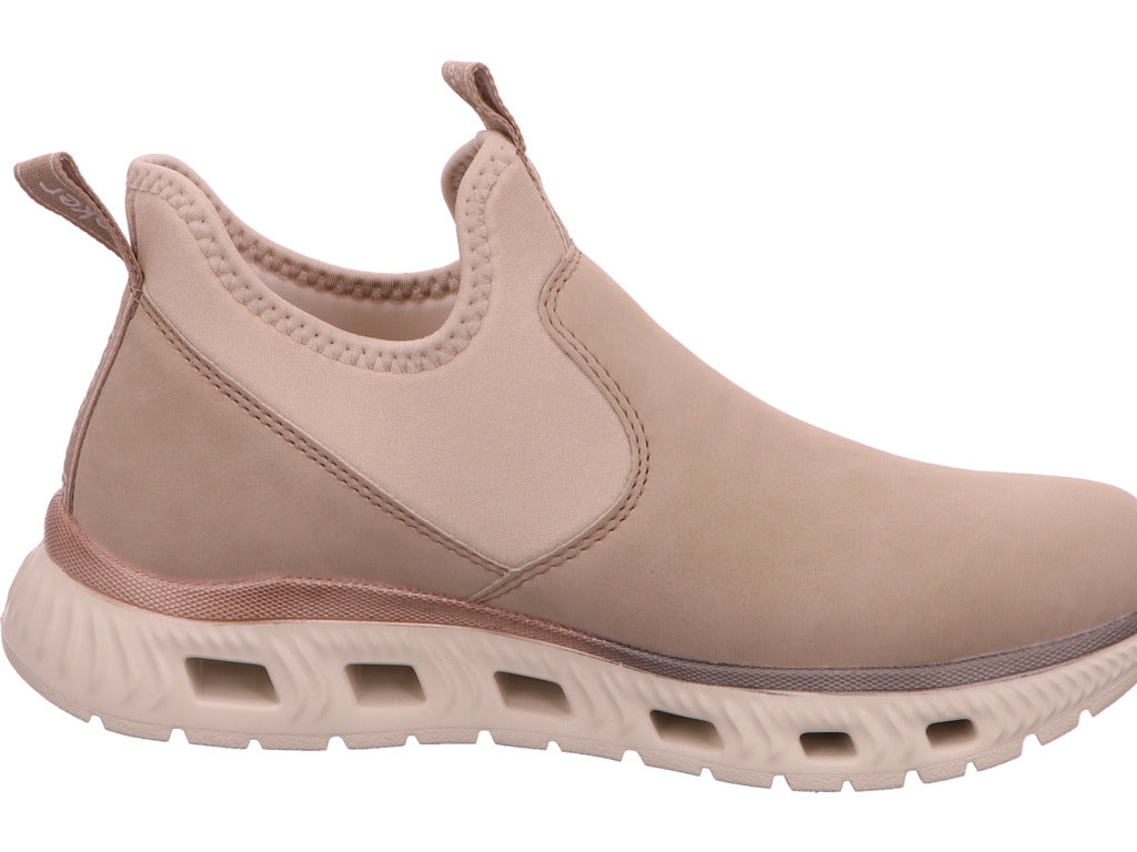 Rieker Damen Stiefel in beige-bunt-kombiniert