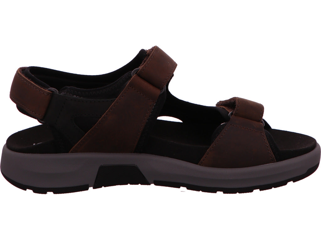 Josef Seibel Herren Sandalette Emeric 06 in braun-bunt-kombiniert