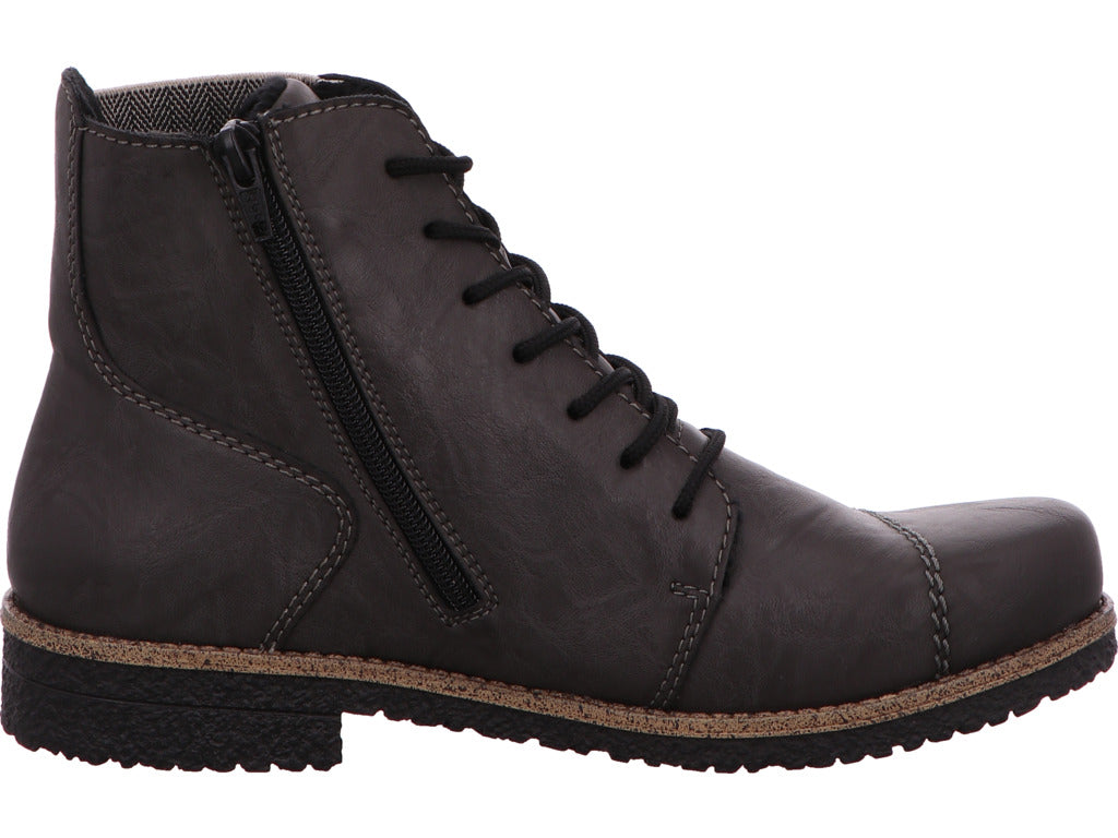 Rieker Damen Stiefel in grau-bunt-kombiniert