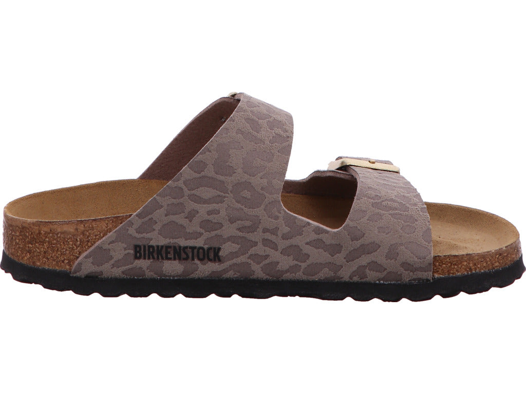 Birkenstock Damen Pantolette Arizona Bs in grau-bunt-kombiniert