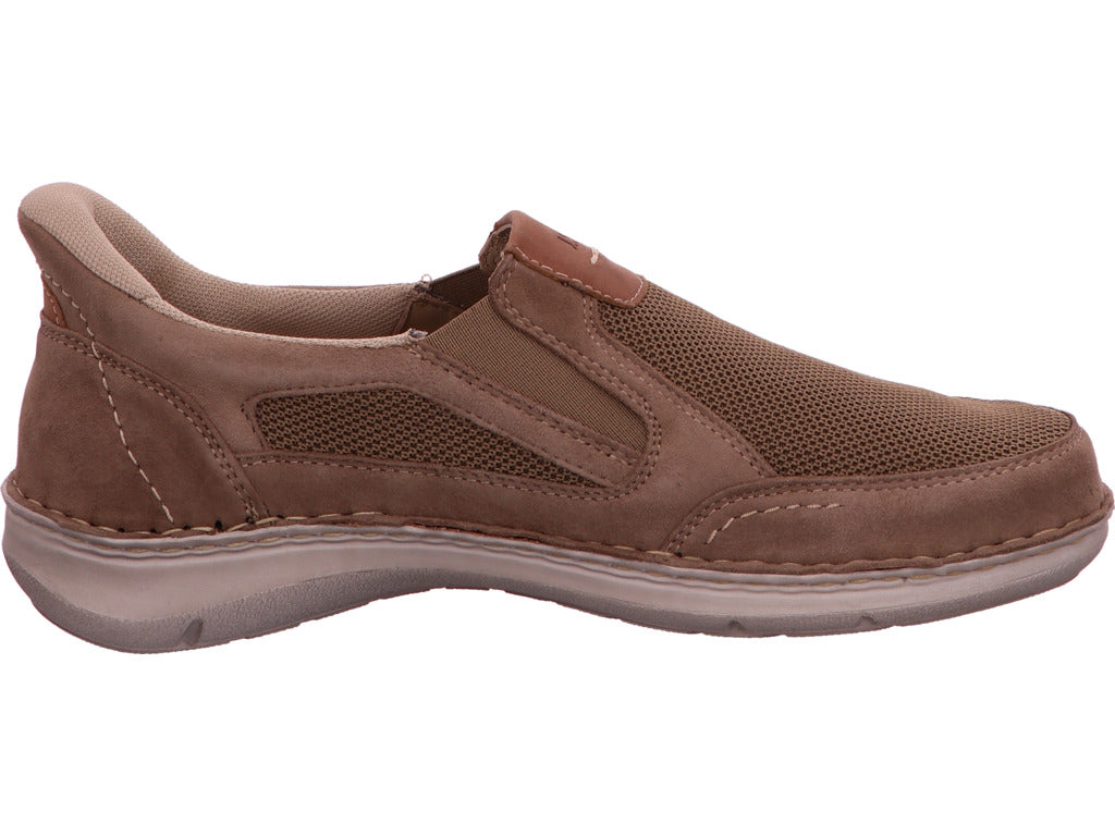 Josef Seibel Herren Slipper New Anvers 25 in beige-bunt-kombiniert