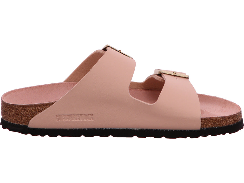 Birkenstock Damen Pantolette Arizona in beige-bunt-kombiniert