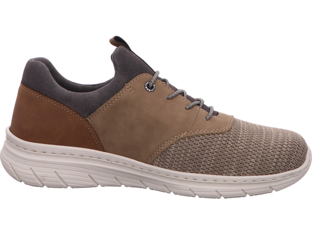 Rieker Herren Halbschuh in grau-bunt-kombiniert