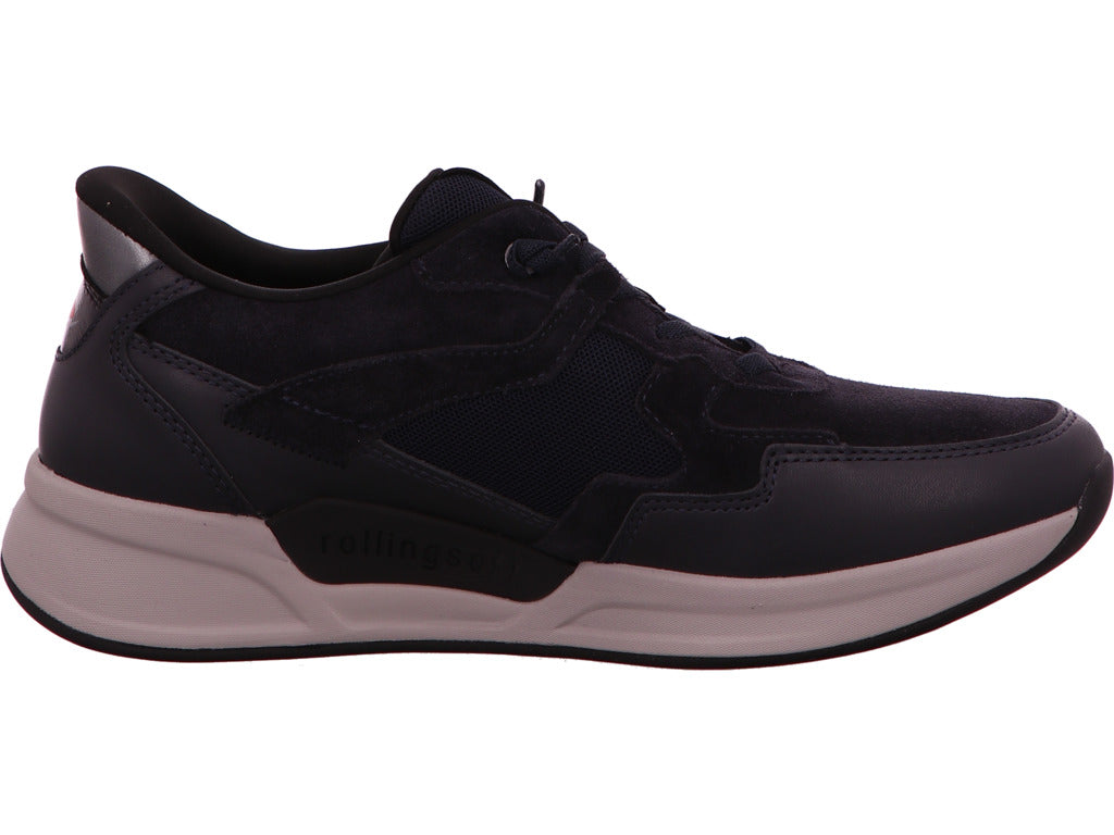 Gabor Damen Sneaker in blau-bunt-kombiniert