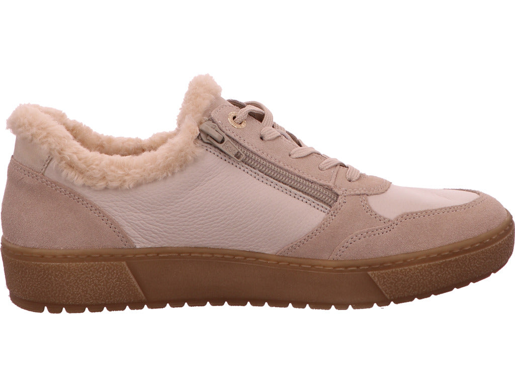 Remonte Damen Sneaker in beige-bunt-kombiniert