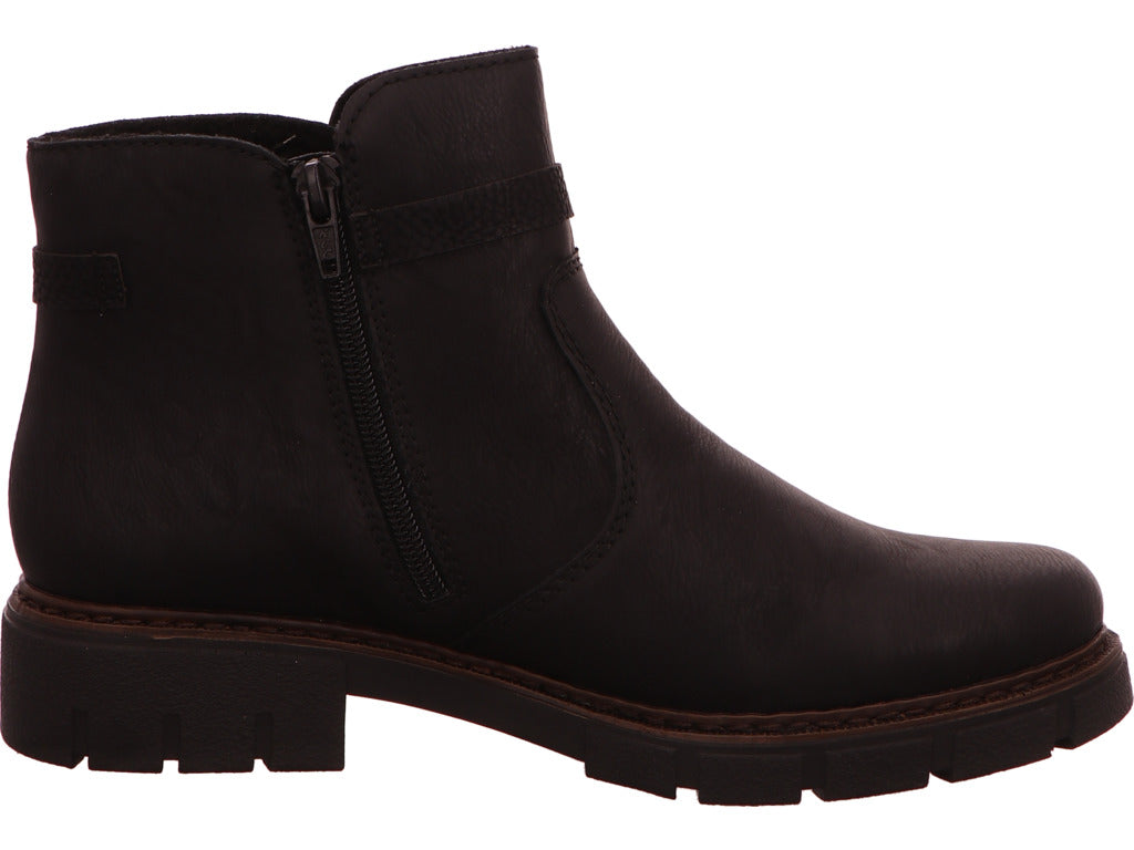 Rieker Damen Stiefel in schwarz