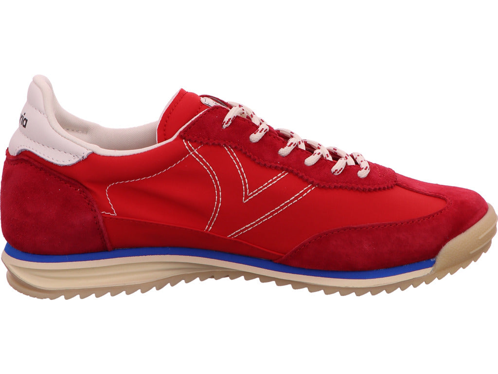 Victoria Damen Sneaker in rot-kombiniert