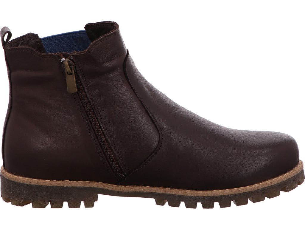 Andrea Conti Damen Stiefel in braun-bunt-kombiniert