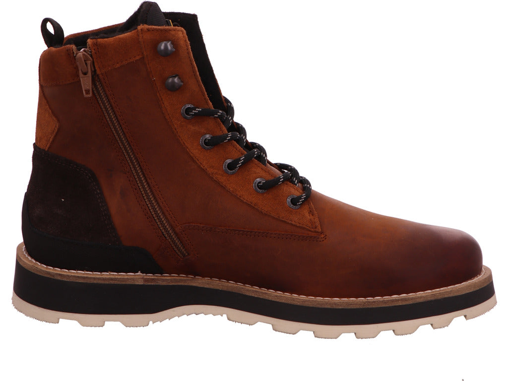 PME Legend heren Ribcargo laarzen in een bruin-multicolor combinatie