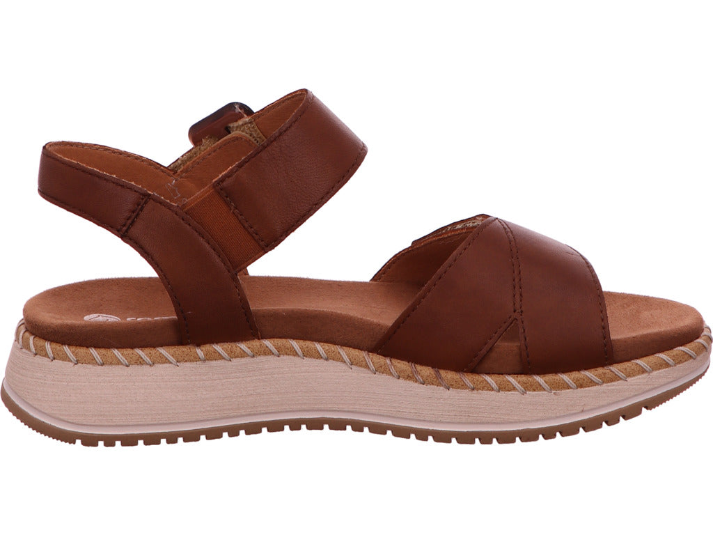 Remonte Damen Sandalette in dunkelbraun