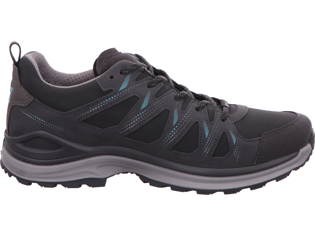 Lowa Damen Schnürschuh Innox Evo Ii in grau-bunt-kombiniert