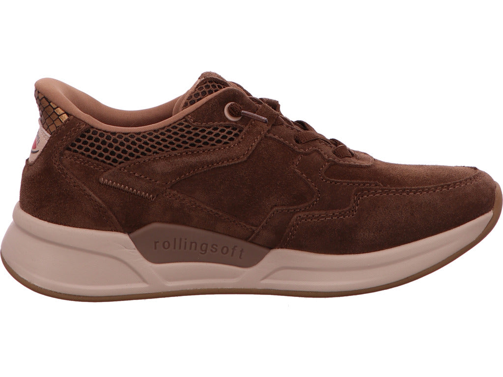 Gabor Damen Sneaker in braun-kombiniert