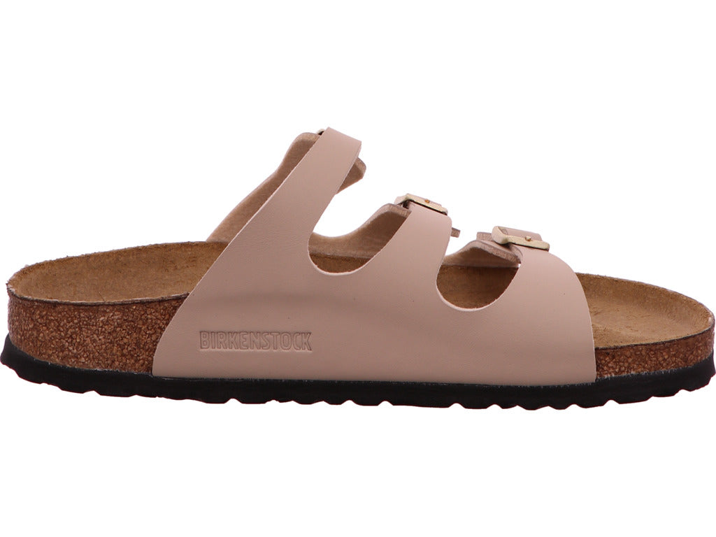 Birkenstock Damen Pantolette Florida in beige